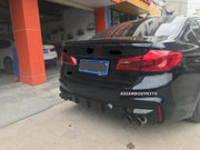 M5 BODY KIT for BMW 5-SERIES G30 FRONT BUMPER REAR DIFFUSER  Set includes: Front Bumper with mesh, fake radar cover and PDC holes Rear Diffuser