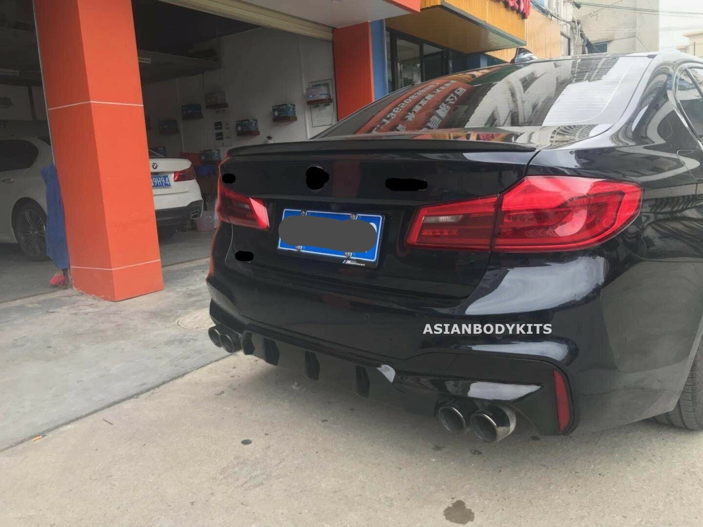 M5 BODY KIT for BMW 5-SERIES G30 FRONT BUMPER REAR DIFFUSER  Set includes: Front Bumper with mesh, fake radar cover and PDC holes Rear Diffuser