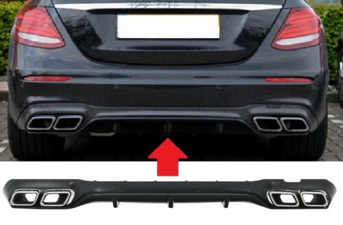 REAR DIFFUSER WITH EXHAUST TIPS for MERCEDES-BENZ E-CLASS W213 E63
