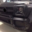 for Benz G Class W463 Black Headlights BI xenon + Black LED DRL HELLA B-style