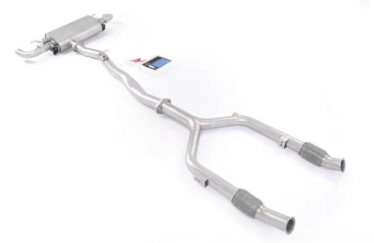 VALVED EXHAUST CATBACK MUFFLER for Mercedes Benz GLC43 X253 2015 - 2019 (3.0)