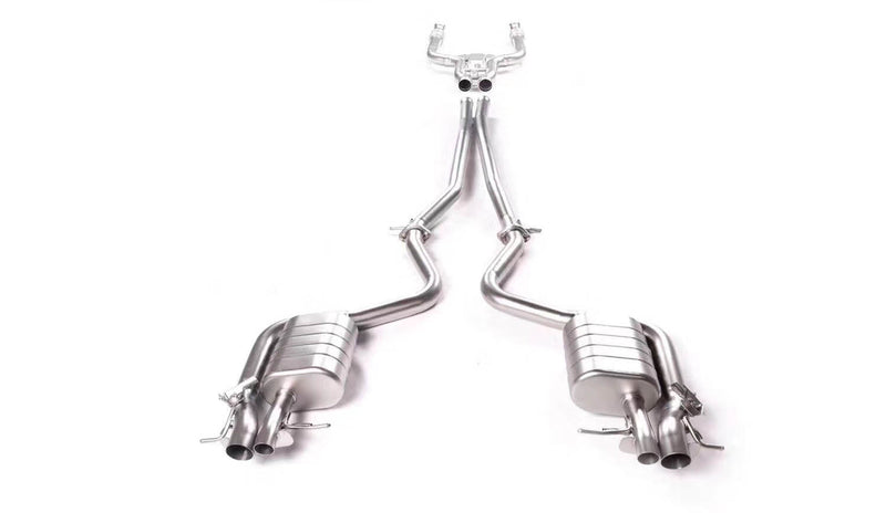 VALVED EXHAUST CATBACK MUFFLER for MERCEDES-BENZ S63 AMG 4.0T