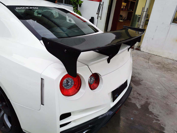 Dry carbon fiber body kit for Nissan GTR R35 2017 - 2021 FRONT LIP REAR DIFFUSER SIDE SKIRTS WING SPOILER