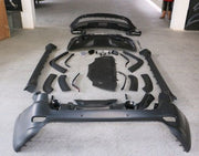 Bodykit for Jeep Grand Cherokee SRT 8 front bumper hood flares side skirt