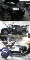 Bodykit for Jeep Grand Cherokee SRT 8 front bumper hood flares side skirt
