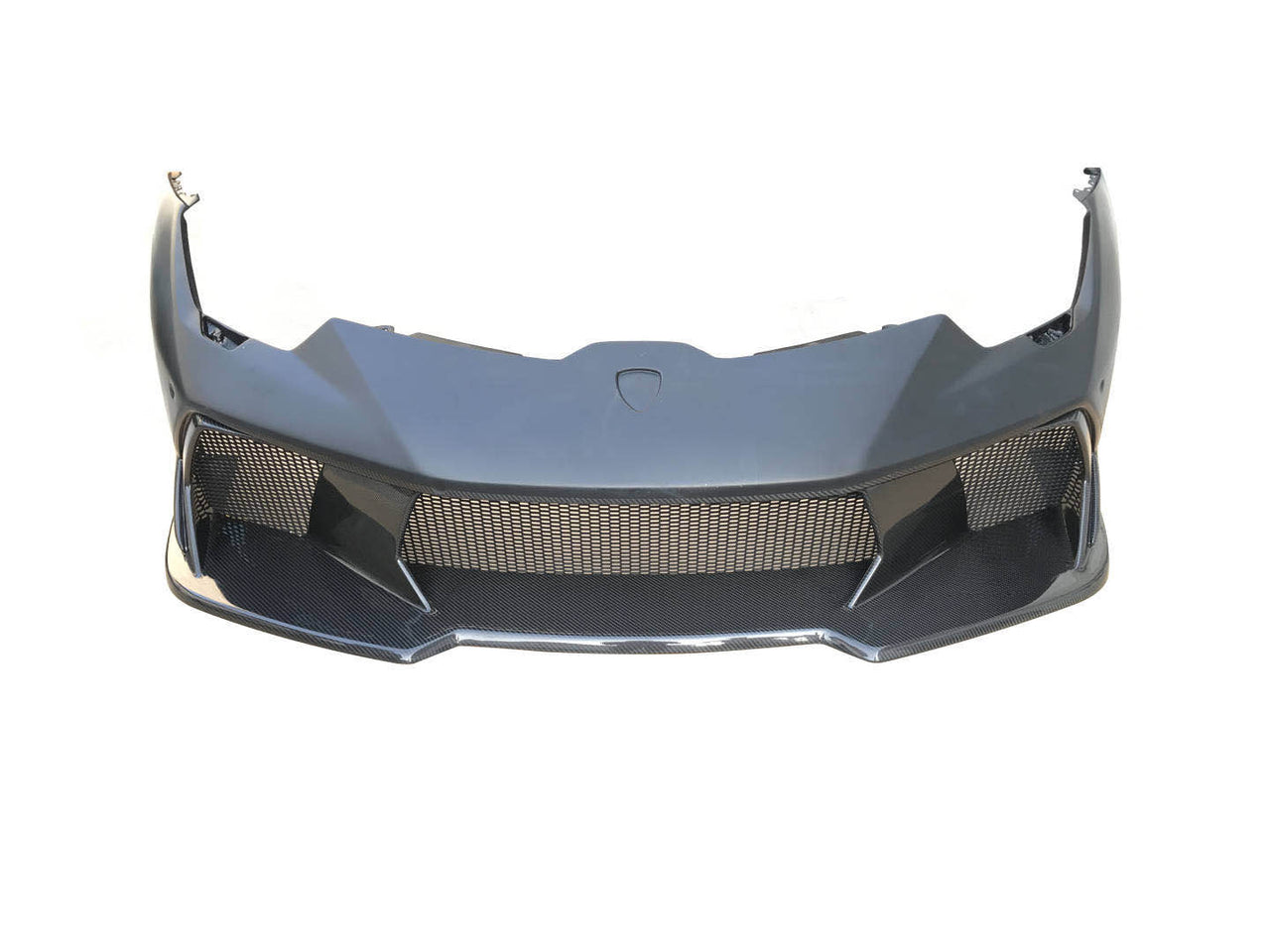 DRY CARBON FIBER FRONT BUMPER for LAMBORGHINI HURACAN