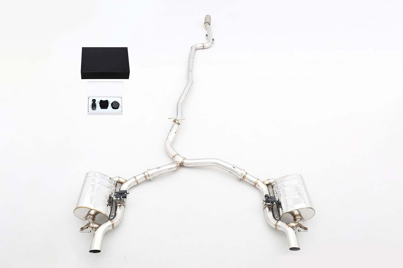 VALVED EXHAUST CATBACK MUFFLER for Mercedes-Benz C238 W213 E200 E300 2.0T 2017+