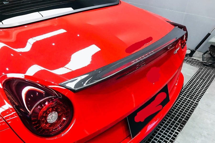 Carbon fiber Rear Wing Spoiler Fins for Ferrari California 2015-2017