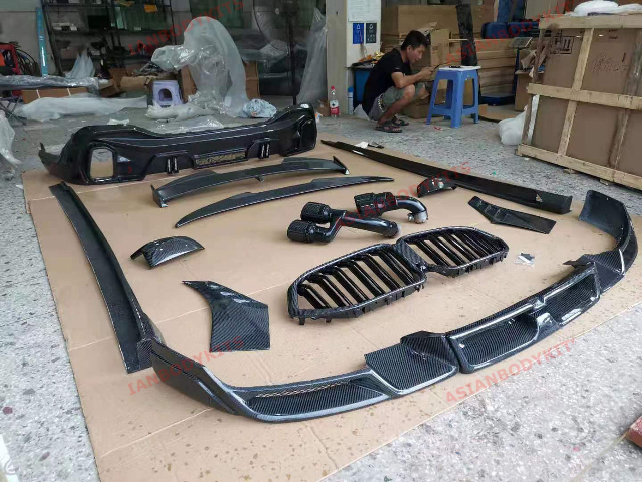     CARBON-FIBER-BODY-KIT-for-BMW-X6-G06-2019
