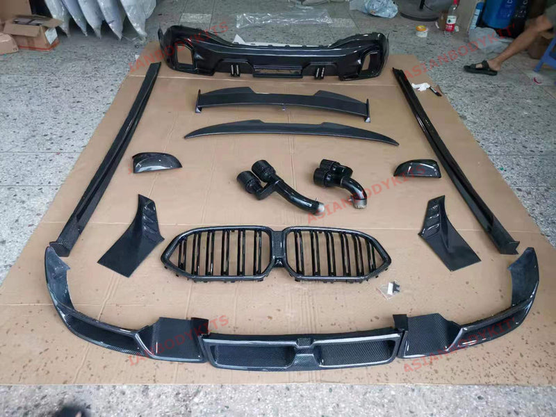 CARBON FIBER BODY KIT for BMW X6 G06 2019+ FRONT LIP SIDE SKIRTS REAR DIFFUSER