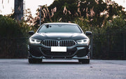 CARBON BODY KIT for BMW 8 SERIES G16 2018+&nbsp;

Set includes:

Front Lip
Front Bumper Canards
Side Skirts
Rear Diffuser

Material: Carbon

NOTE: Professional installation is required