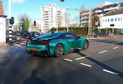 CARBON FIBER REAR DIFFUSER for BMW i8 2014+