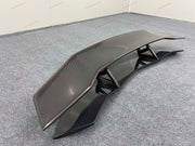 Carbon Fiber Rear Wing Spoiler For Lamborghini Aventador LP700 2011-2015  Set include:  Rear Wing Spoiler Brackets  Base of Spoiler Material: Real Carbon Fiber  NOTE: Professional installation is required