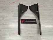 CARBON FIBER SIDE SKIRTS ADD ONS for MCLAREN 720S 2017+
