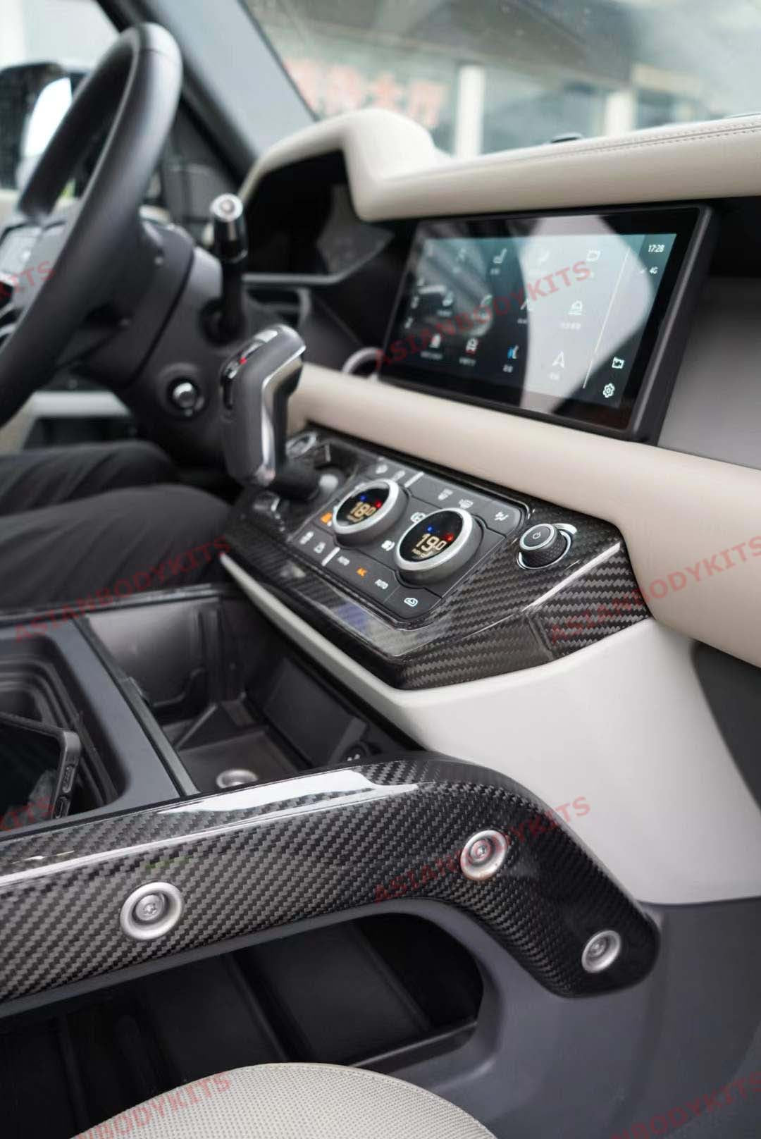 CARBON FIBER INTERIOR TRIM KIT COVERS for LAND ROVER DEFENDER L663 2020+