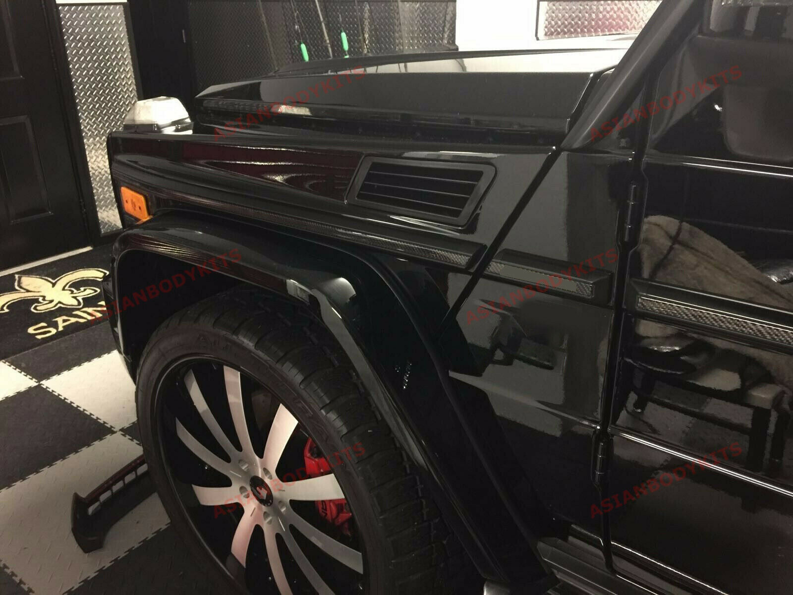 CARBON side molding for Mercedes Benz G class W463 G500 G63 AMG