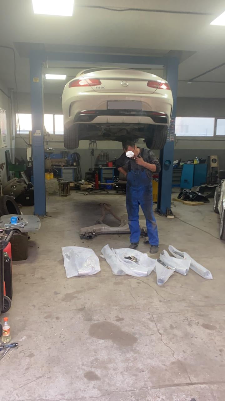 CATBACK MUFFLER for MERCEDES BENZ S63 S550 AMG COUPE C217 5.5t
