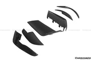 CARBONADO CF8362BS.CA CF8362BS.CRD 2013-2018 Audi RS6 Avant BS Style Carbon Fiber Front Bumper Canards Carbonado 2013-2018 Audi RS6 Avant BS Style Carbon Fiber Front Bumper Canards
