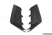 CARBONADO CF8362BS.CA CF8362BS.CRD 2013-2018 Audi RS6 Avant BS Style Carbon Fiber Front Bumper Canards Carbonado 2013-2018 Audi RS6 Avant BS Style Carbon Fiber Front Bumper Canards