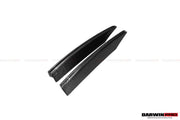 Genuine Audi R8 Coupe/Spyder 2009-2015 DarwinPro Rear Air Duct Splitter front rear spoiler diffuser aero body kit bumper side skirts carbon