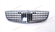 CHROME FRONT GRILLE for MERCEDES BENZ GLS X166 2015 - 2019 MAYBACH STYLE

Set includes:

Grille

Material: Plastic ABS

Color: Gloss Black

Note: Professional installation is required