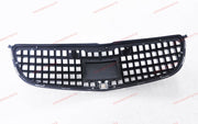 CHROME FRONT GRILLE for MERCEDES BENZ GLS X166 2015 - 2019 MAYBACH STYLE

Set includes:

Grille

Material: Plastic ABS

Color: Gloss Black

Note: Professional installation is required
