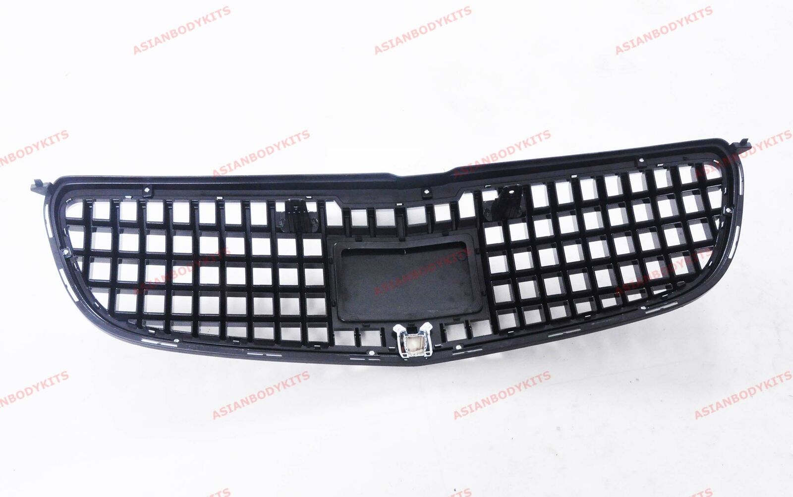 CHROME FRONT GRILLE for MERCEDES BENZ GLS X166 2015 - 2019 MAYBACH STYLE

Set includes:

Grille

Material: Plastic ABS

Color: Gloss Black

Note: Professional installation is required