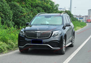 CHROME FRONT GRILLE for MERCEDES BENZ GLS X166 2015 - 2019 MAYBACH STYLE

Set includes:

Grille

Material: Plastic ABS

Color: Gloss Black

Note: Professional installation is required
