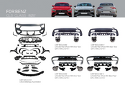 CONVERSION BODY KIT for MERCEDES-BENZ CLS-CLASS W257 2018+ upgrade to CLS GT 63 STYLE


Set includes:

Front Bumper Assembly
Front Grille
Rear Bumper
Rear Diffuser
Exhaust Tips

Material: Plastic

NOTE: Professional installation is required. You can order each part separately.