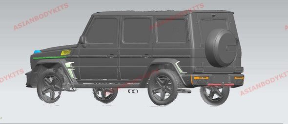 CONVERSION BODY KIT W463 to W464 for Mercedes Benz G-class G63 G550 1990 - 2017 STYLE