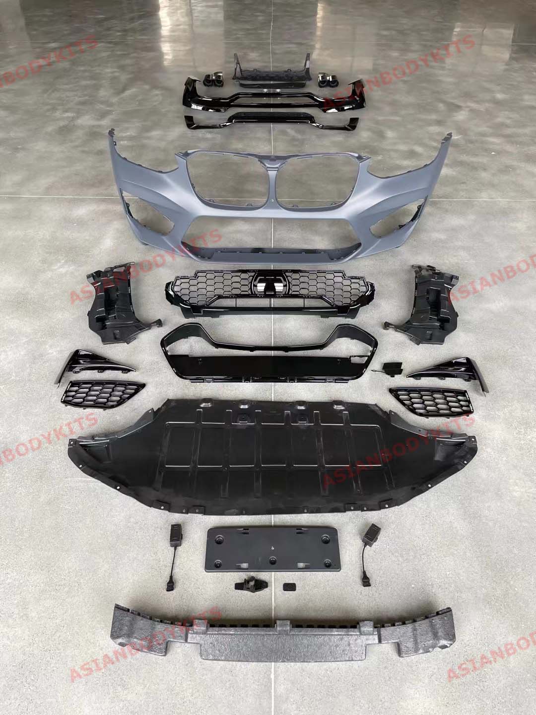 CONVERSION BODY KIT FOR BMW X4 G02 2018-2021 UPGRADE TO X4M F98 2019-2021