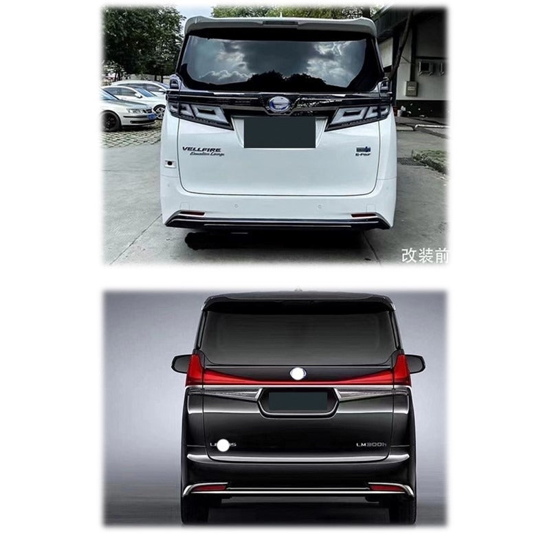 CONVERSION UPGRADE BODY KIT for TOYOTA ALPHARD VELLFIRE 30 35 to LEXUS