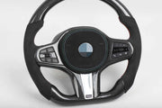 CUSTOM CARBON STEERING WHEEL for BMW 2 Series F44, 3 Series G20, 5 Series G30, X3 G01, X4 G02, X5 G05, X6 G06.