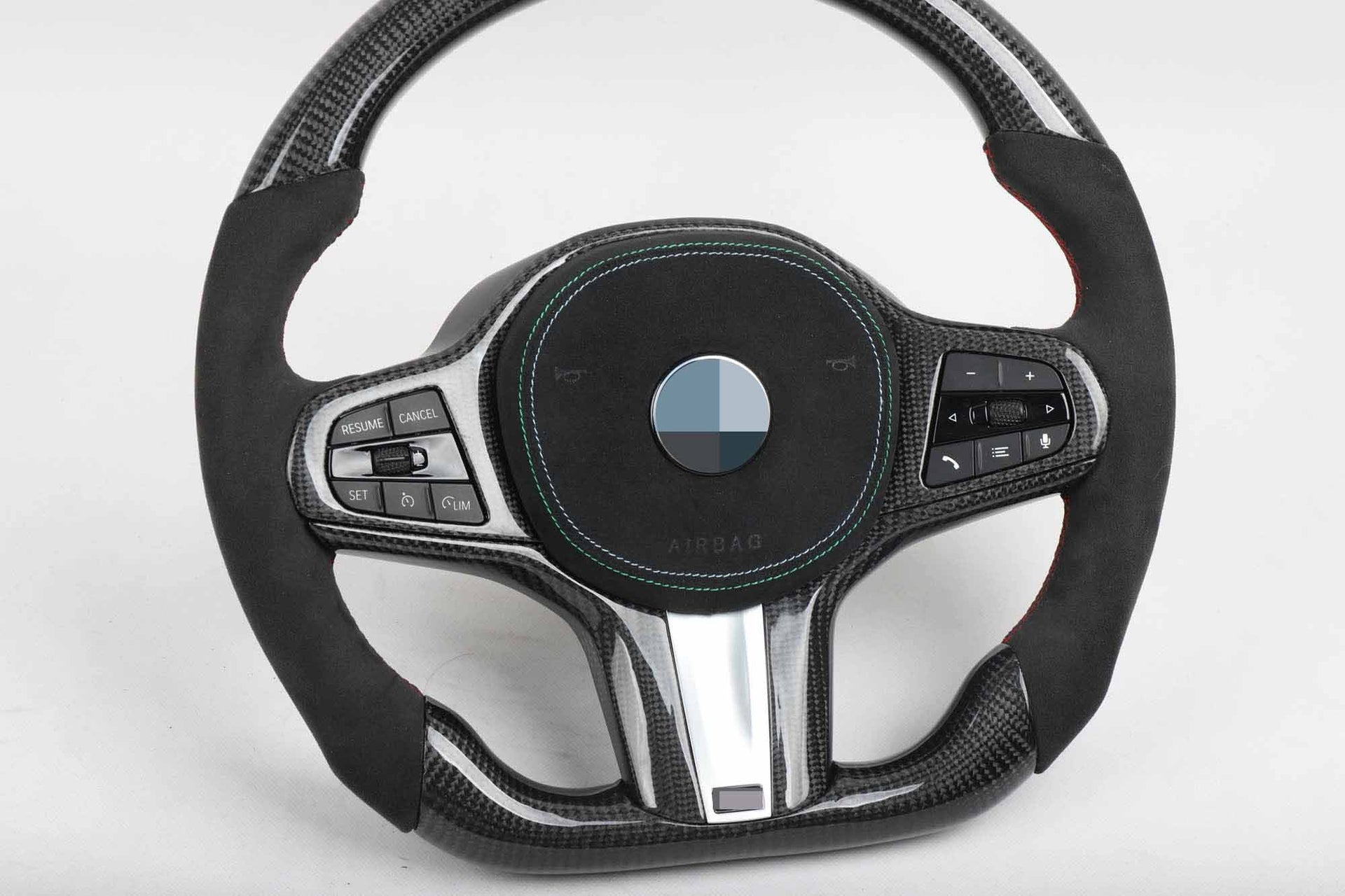 CUSTOM CARBON STEERING WHEEL for BMW 2 Series F44, 3 Series G20, 5 Series G30, X3 G01, X4 G02, X5 G05, X6 G06.