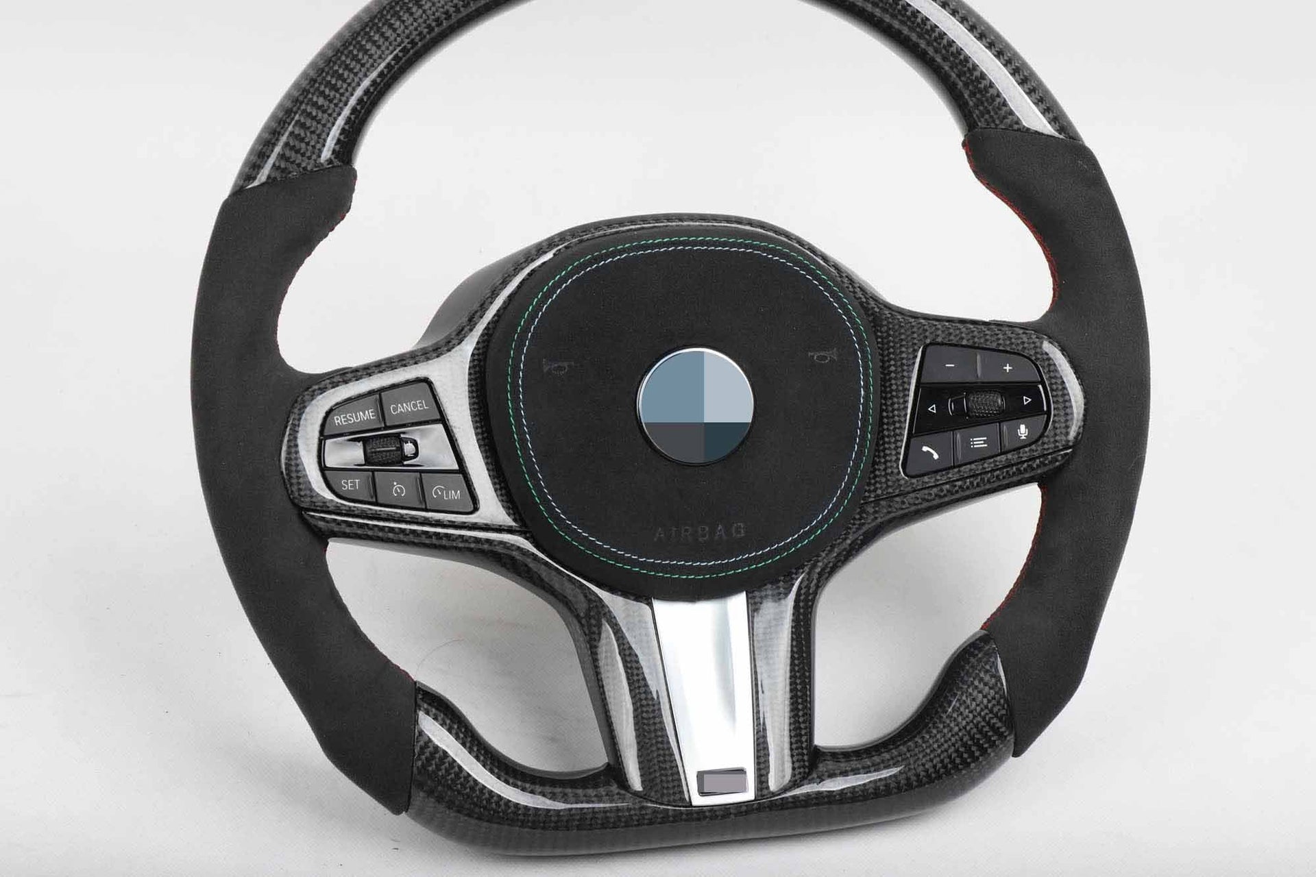 CUSTOM CARBON STEERING WHEEL for BMW 2 Series F44, 3 Series G20, 5 Series G30, X3 G01, X4 G02, X5 G05, X6 G06.