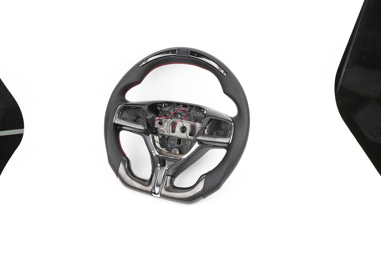 CUSTOM STEERING WHEEL for MASERATI GHIBLI, QUATTROPORTE, LEVANTE, GRANTURISMO