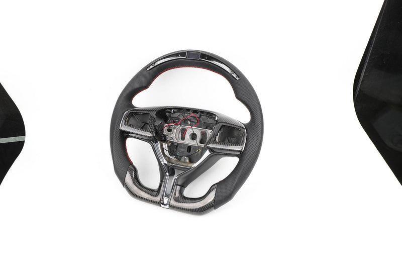 CUSTOM STEERING WHEEL for MASERATI GHIBLI, QUATTROPORTE, LEVANTE, GRANTURISMO