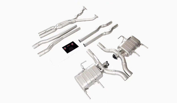 VALVED EXHAUST CATBACK MUFFLER for Cadillac CTS 3.6