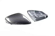 Carbon Fiber Side Mirror Cover for Porsche Taycan  Set include:   Mirror cover Material: Dry carbon fiber  Production time: 14 days