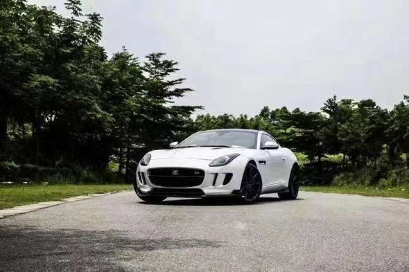 Carbon Body Kit For Jaguar F-Type 2013-2017  Set include:  Front Lip Side Skirts Hood/Bonnet Rear Diffuser Material: Carbon  Note: Professional installation is required.