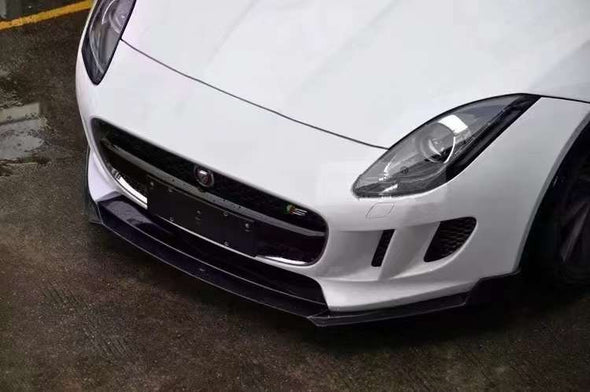 Carbon Body Kit For Jaguar F-Type 2013-2017  Set include:  Front Lip Side Skirts Hood/Bonnet Rear Diffuser Material: Carbon  Note: Professional installation is required.