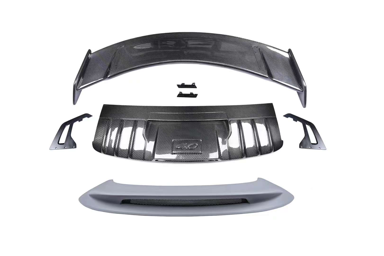 Dry Carbon Rear Spoiler GT3 Desing For Porsche 911 (992)  Set include:  Rear Spoiler Material: DRY Carbon