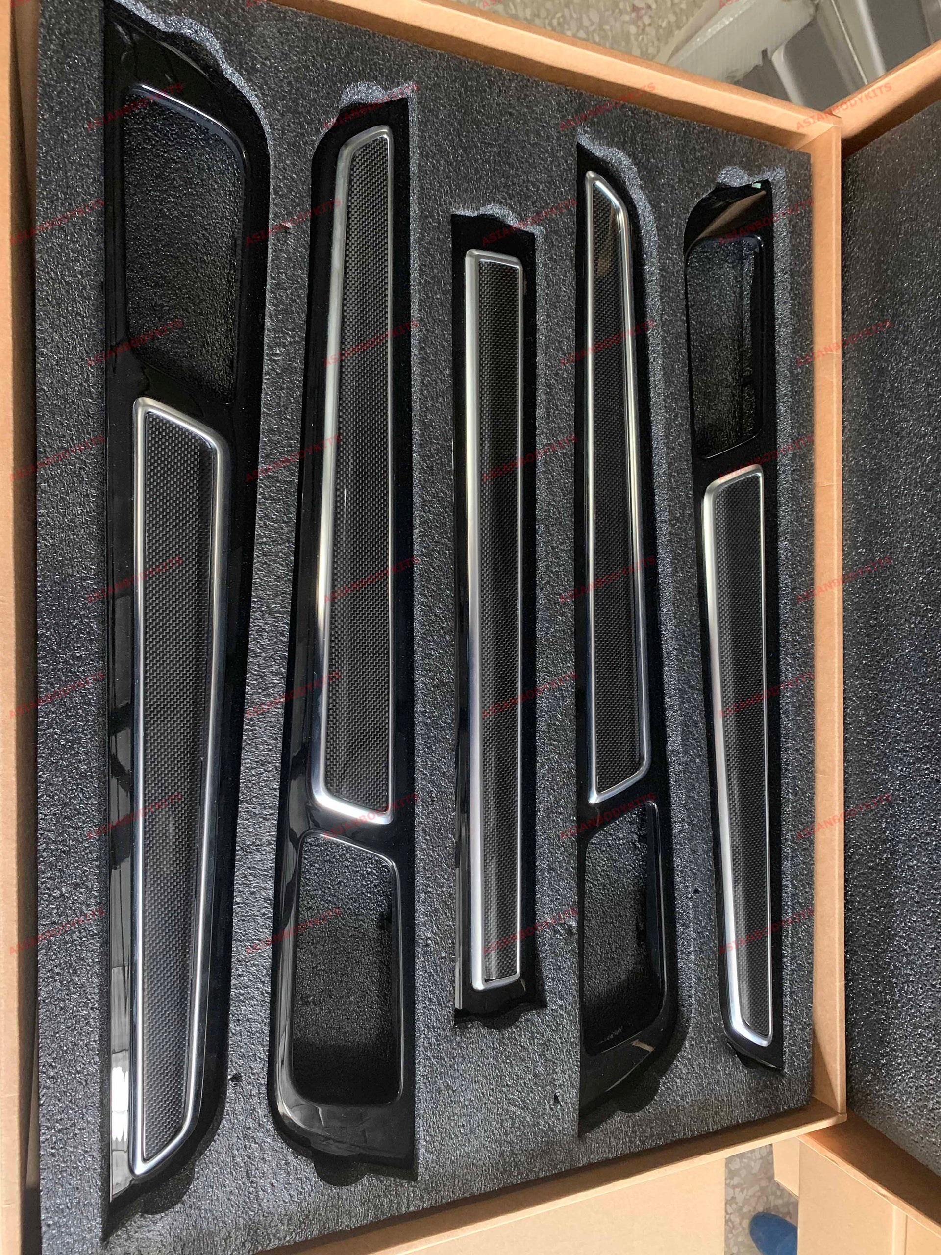 Carbon Interior Trim Kit for Porsche Cayenne 2017 Dashboard Trim Door Trim