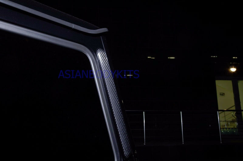 CARBON FIBER C PILLAR AIR VENT COVERS for MERCEDES BENZ G CLASS W463 G500 G550 G63 2002 - 2017
