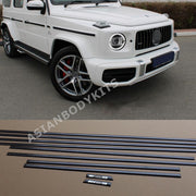 Carbon side molding for Mercedes Benz G class W463A W464 G500 G550 G63 2018+