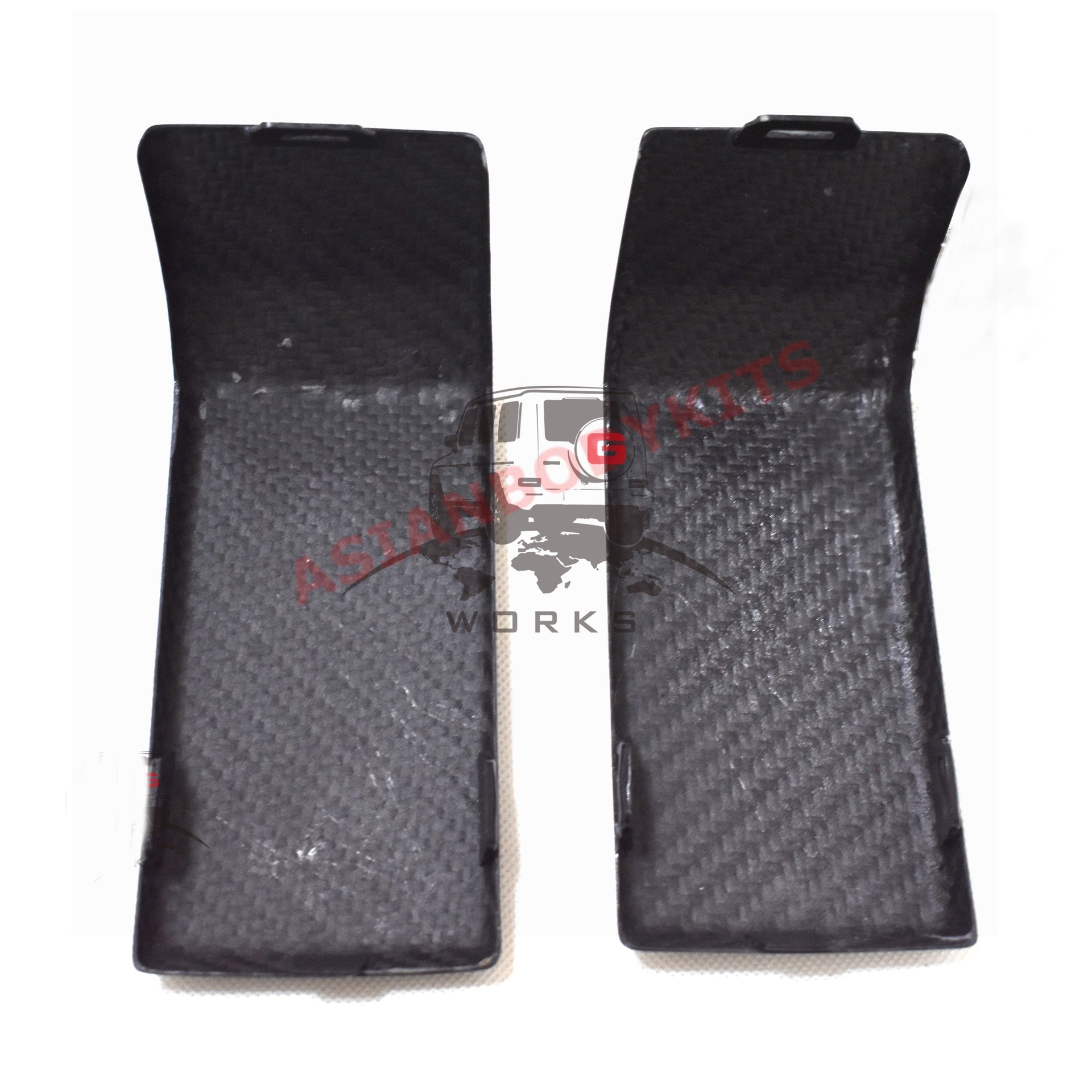 Carbon trim bumper covers for MERCEDES BENZ AMG G63 W463A W464 2018+ (4 pieces) - Forza Performance Group