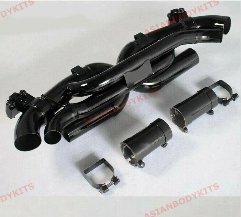 Catback exhaust system for PORSCHE 911 992 CARRERA  CARRERA S BLACK COATING