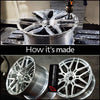 20" INCH FORGED WHEELS for AUDI R8 COUPE V10 PERFORMANCE QUATTRO
