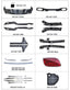 Front Bumper rear bumper brackets
