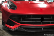 DC Style Carbon Fiber Front Lip for 2012-2017 Ferrari F12 Berlinetta 